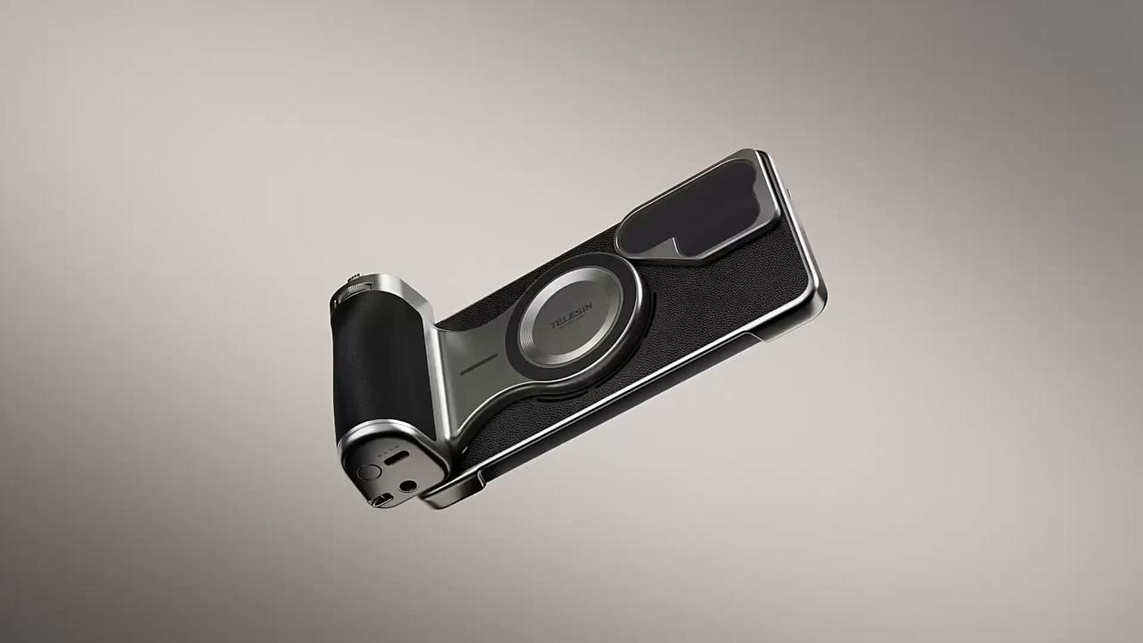 TELESIN Magnetic Master Grip Kit for iPhone 17 Pro Max, Phone